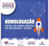 HOMOLOGAÇÃO DAS INSCRIÇÕES PARA O PROCESSO SELETIVO DE PROJETOS E EMPREENDIMENTOS